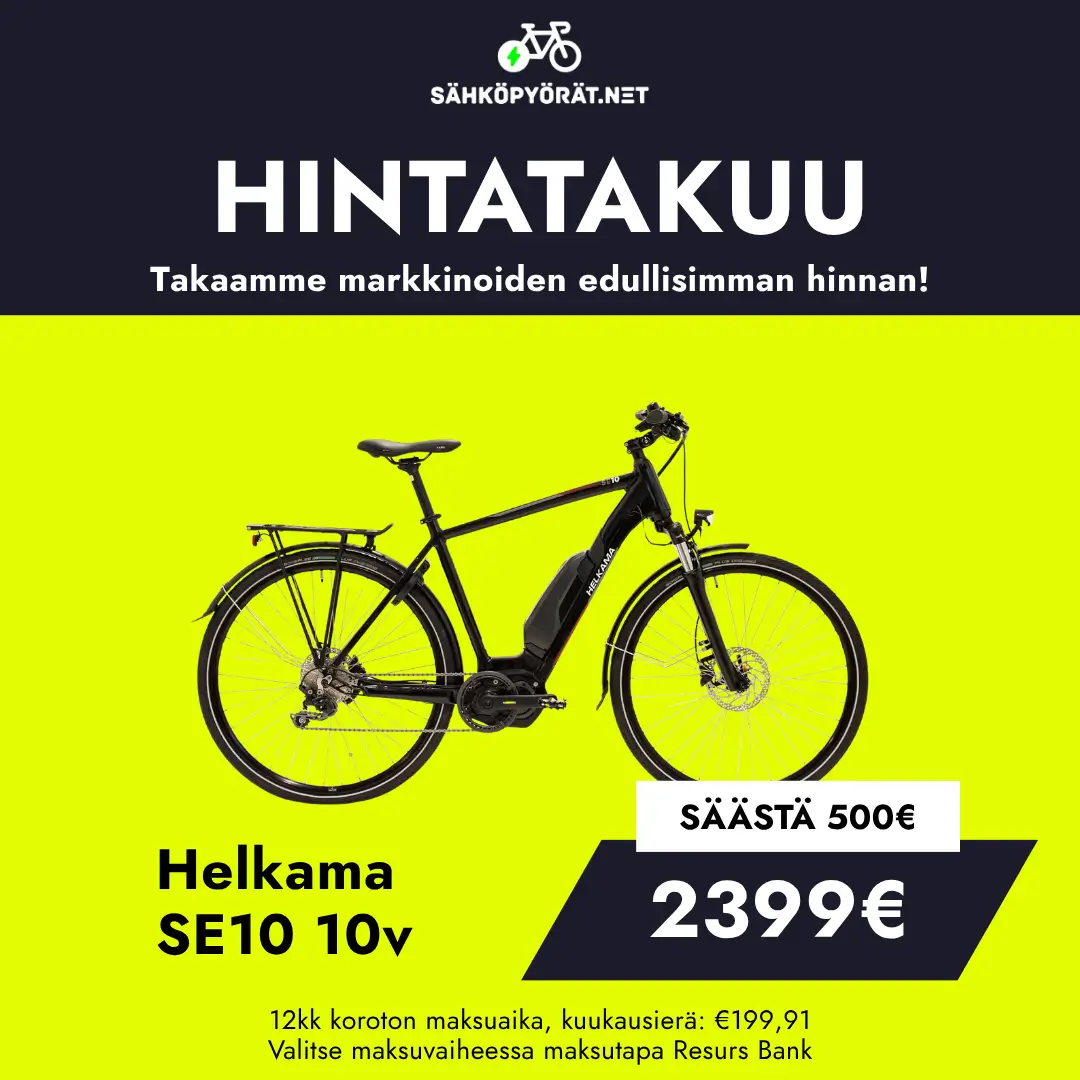 Helkama SE10 10v 28" sähköpyörä