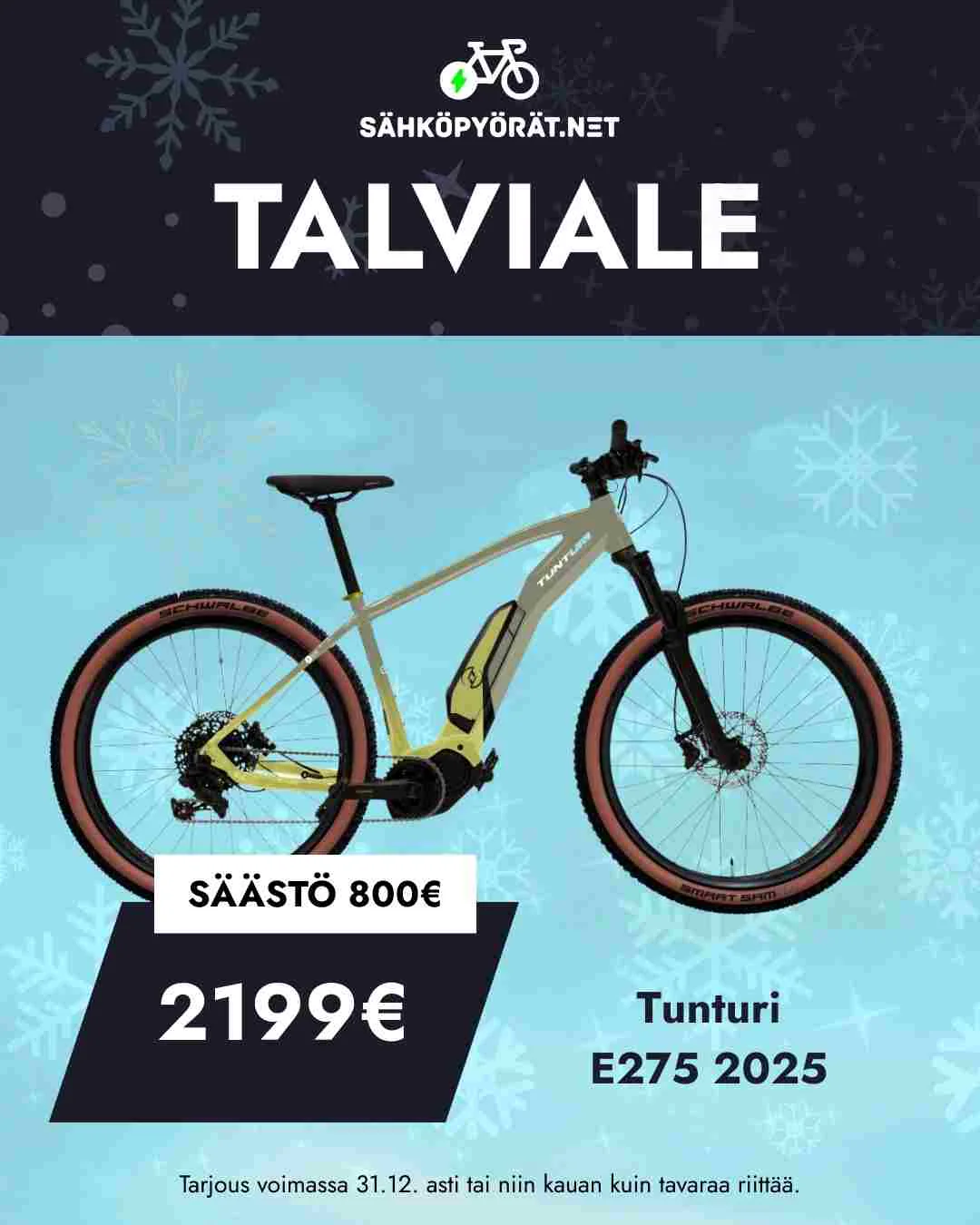 Tunturi E275 2025 malli